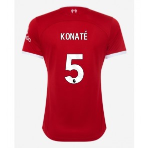 Liverpool Ibrahima Konate #5 Replika Hjemmebanetrøje Dame 2023-24 Kortærmet